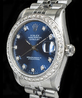 Rolex Datejust 31 Blu Jubilee 68274 Klein Blue Ghiera Diamanti